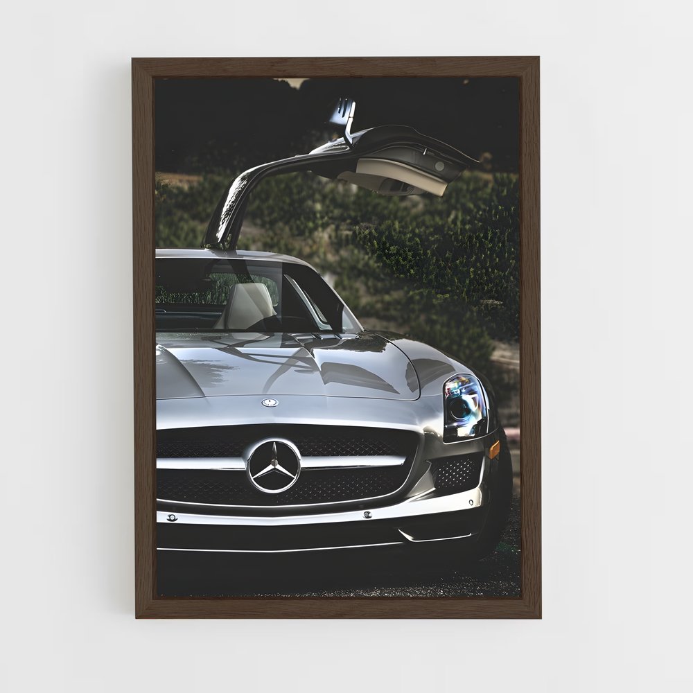 Poster exceptionnel AMG SLS – affiche Mercedes (vue 5)